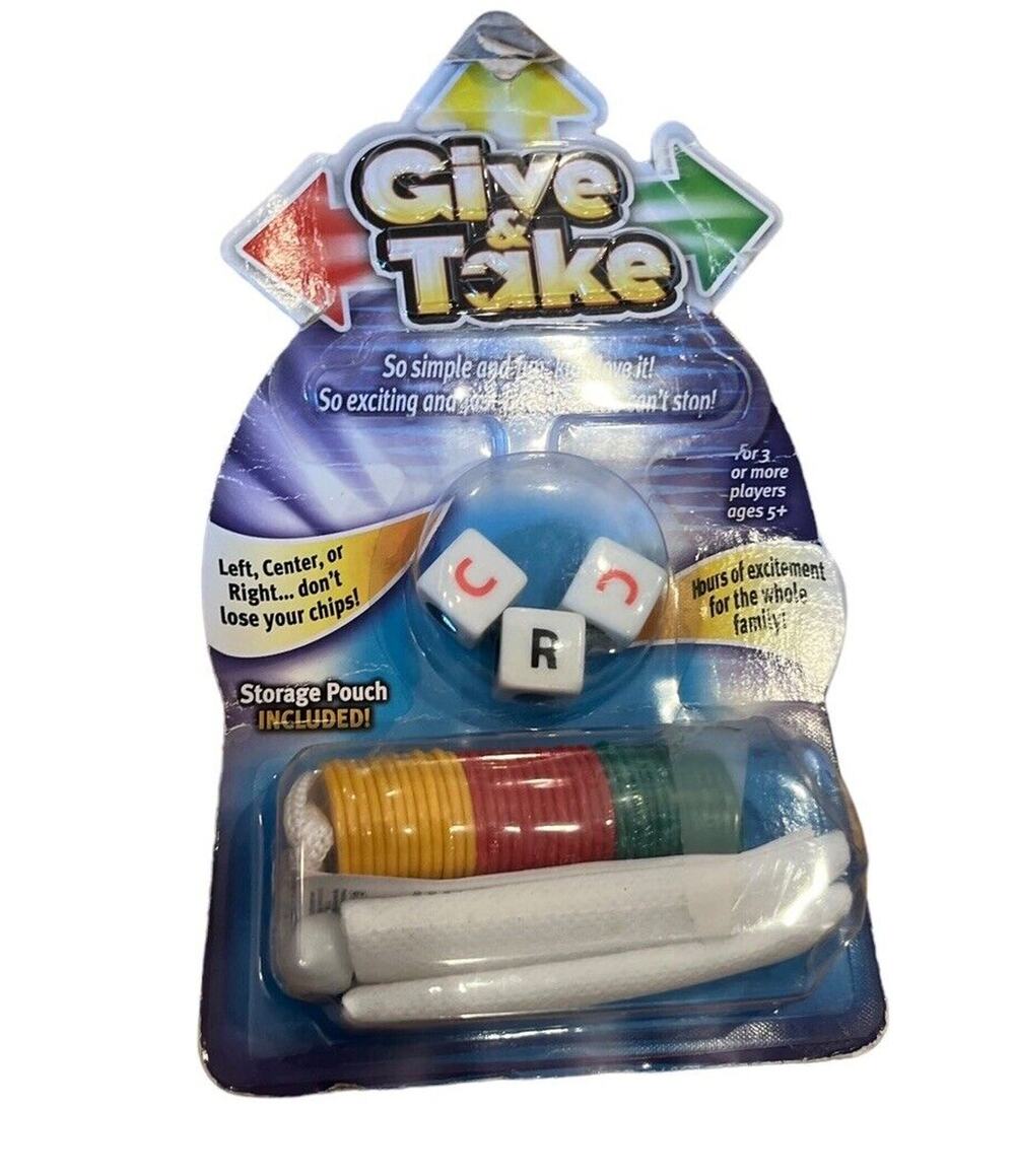 Give & Take Dice Game New In Package Family Game 3+ Players Ages 5 & Up